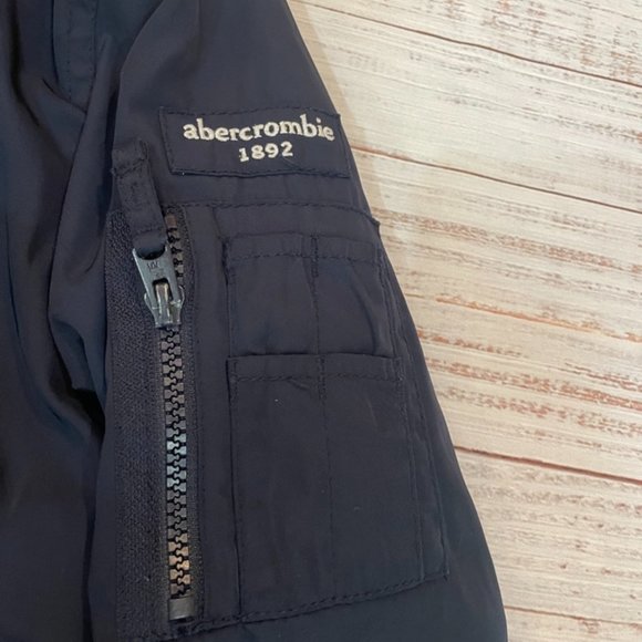 Boys Abercrombie Kids Nylon and Sherpa Winter Coat - Picture 3 of 5